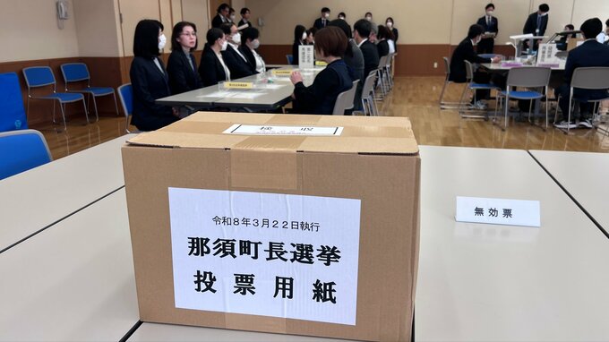 「1票差」の栃木・那須町長選　敗れた候補の異議申し立てで全票数え直し　結果は変わらず|TBS NEWS DIG