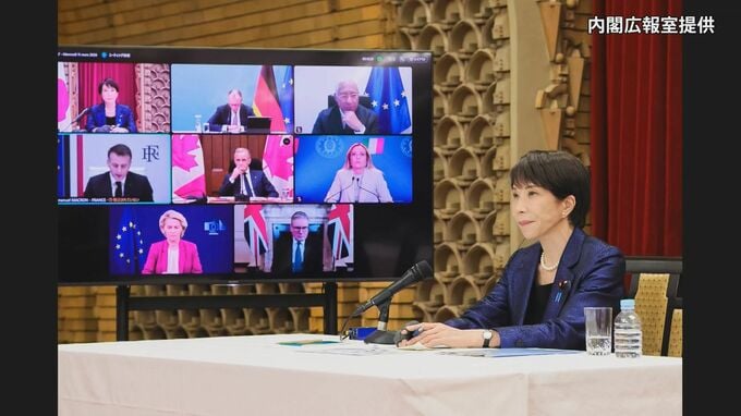 G7　中東情勢めぐりオンライン会議開催　高市総理は先陣切って備蓄原油を放出したことを強調|TBS NEWS DIG