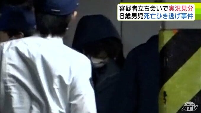 容疑者の男（36）立ち会いで実況見分　トラックの運転席に座らせて対向車のライトをつけるなどして事故当時の状況再現　青森県青森市【6歳男児の死亡ひき逃げ事件】|TBS NEWS DIG