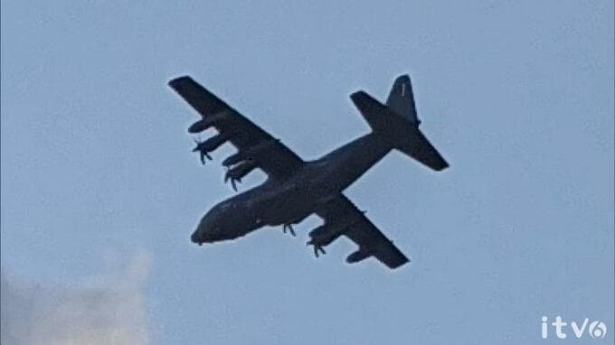 米軍機か 低空飛行の様子 今年度６０件超の目撃情報 国に対応要請・愛媛|TBS NEWS DIG