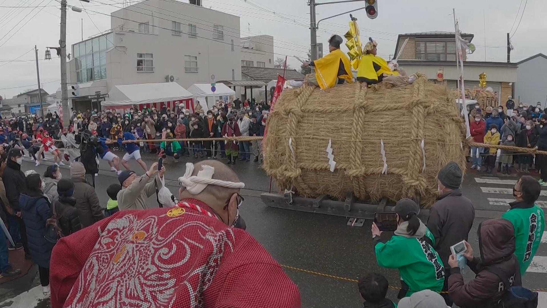 重さ3トンの“大俵”引き合う奇祭「だんだん腕がパンパンに…」3年ぶりに帰ってきた!大俵引き 福島 | TBS NEWS DIG