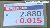 日本のインフレ懸念強まる…長期金利が一時2.885%に上昇 約30年ぶりの高水準 イラン情勢緊迫による原油高で|TBS NEWS DIG