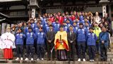スローガンは「ひとつに」4年ぶりJ2昇格を狙うギラヴァンツ北九州が“必勝祈願” | 福岡のニュース|RKB NEWS|RKB毎日放送