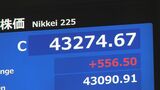 【速報】日経平均株価が史上初めて4万3000円台で取引終了|TBS NEWS DIG