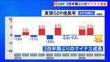 7-9月期GDP年率2.1%減　3四半期ぶりのマイナス成長　最大の要因は「個人消費」の落ち込み|TBS NEWS DIG