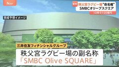 「秩父宮ラグビー場」命名権による副名称は「SMBC Olive SQUARE」に　契約は10年間で100億円規模　「秩父宮ラグビー場」の正式名称は残る| TBS CROSS DIG with Bloomberg