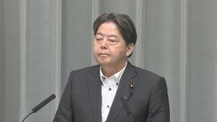 林官房長官　自衛隊機が緊急発進する事態に「遺憾」　13日に韓国空軍機が嘉手納基地に“燃料枯渇”で着陸| TBS CROSS DIG with Bloomberg