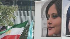 「サハロフ賞」イランでスカーフめぐり亡くなったマフサ・アミニさんに、世界各地に広がった抗議運動にも| TBS CROSS DIG with Bloomberg