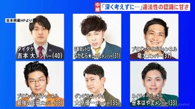 会社・知人などから“数千万円の借金”をしていたタレントも オンラインカジノで賭博の疑い　吉本興業所属タレント6人を書類送検【記者解説】|TBS NEWS DIG