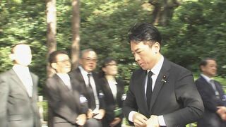 中国外務省「厳正な申し入れと強い抗議」小泉防衛大臣や自民党・鈴木幹事長ら党幹部が相次いで靖国神社参拝　高市総理は私費で玉串料を奉納| TBS CROSS DIG with Bloomberg