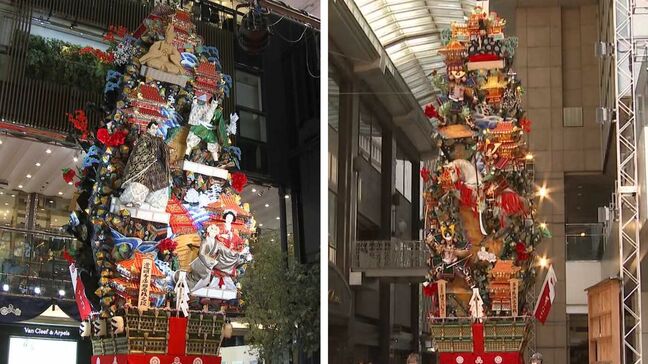 【豪華絢爛!今年の飾り山笠】十二番山笠・ソラリア 十四番山笠・博多リバレイン|TBS NEWS DIG