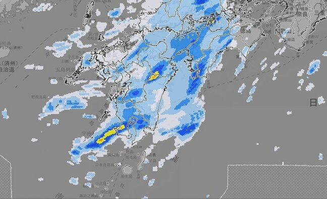 【気象情報】九州北部地方は10日夕方にかけて局地的に非常に激しい雨が降り大雨となるおそれ　11日夜遅くにかけては局地的に積乱雲が発達し落雷や竜巻などの激しい突風が発生するおそれ　【雨と風のシミュレーション】|TBS NEWS DIG