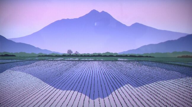 広大な山々と美しい光　シルクスクリーンで四季折々の風景を繊細に　小暮真望版画展　天満屋岡山店で14日まで【岡山】|TBS NEWS DIG