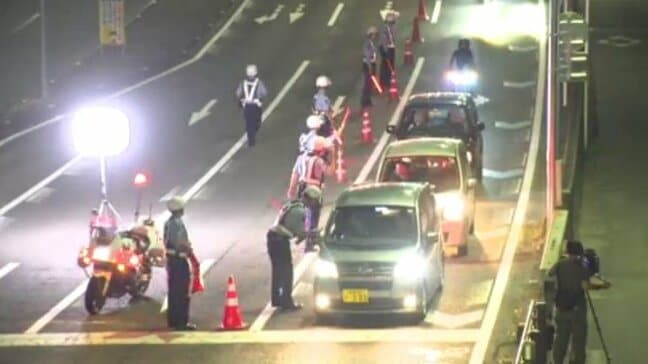 「呼気0.5mg以上」酒酔い運転の新基準で2件摘発 自転車での愛媛県内初逮捕も|TBS NEWS DIG