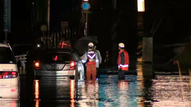 鹿児島・大隅に線状降水帯 がけ崩れ相次ぐ 明け方にかけ再び「線状降水帯」発生で災害危険度が急激に高まるおそれ|TBS NEWS DIG