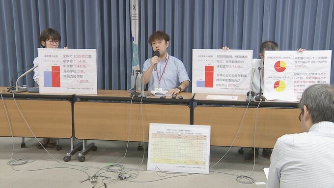 「教育に穴があく」　深刻化する“未配置教員”問題　少なくとも4000人　病気で休む教員の代替者が見つからないケースが去年の約3倍に|TBS NEWS DIG