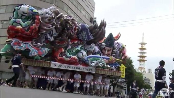 「青森ねぶた祭」最終日！花火大会・海上運行でフィナーレへ…　気温30℃に迫るなかでの「昼運行」は大賑わい！　|　青森のニュース│ATV NEWS│青森テレビ