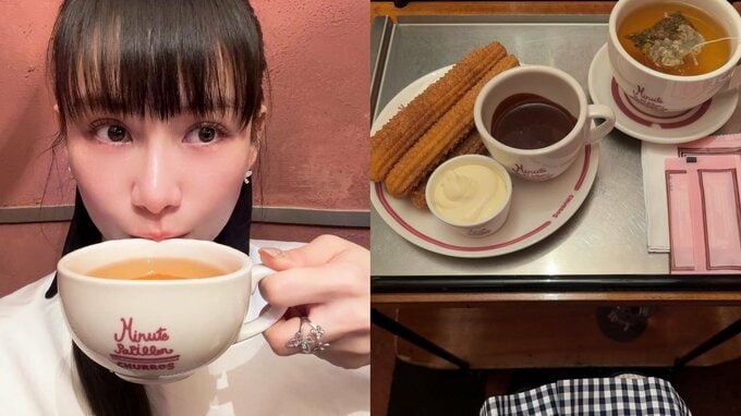 【Perfume】あ～ちゃん「#月一韓国」Minute Papillon でチュロス満喫「食感最高！」「おいひい」|TBS NEWS DIG