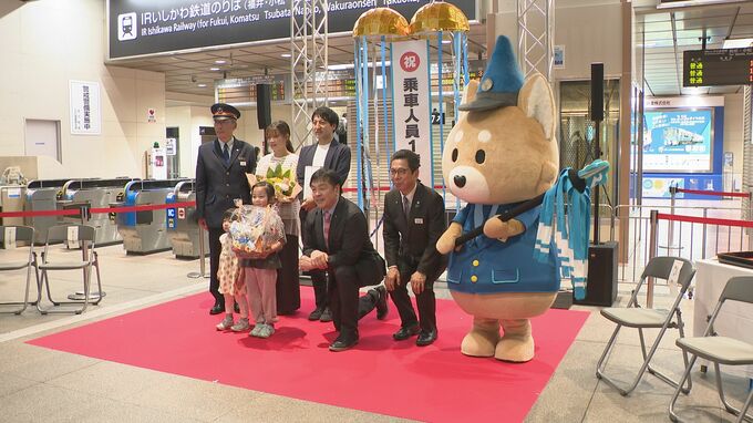 開業10周年のIRいしかわ鉄道 乗車人員1億人に|TBS NEWS DIG