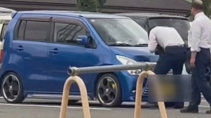 青い軽自動車の運転手から事情を聴く　高校生ひき逃げ事件に関与か　山梨・南アルプス市|TBS NEWS DIG