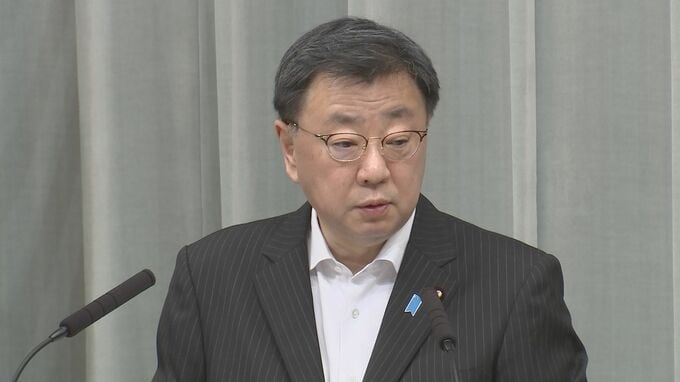 松野官房長官「適切に説明を」衆院選直前に国の公共事業請け負い業者から“寄付”