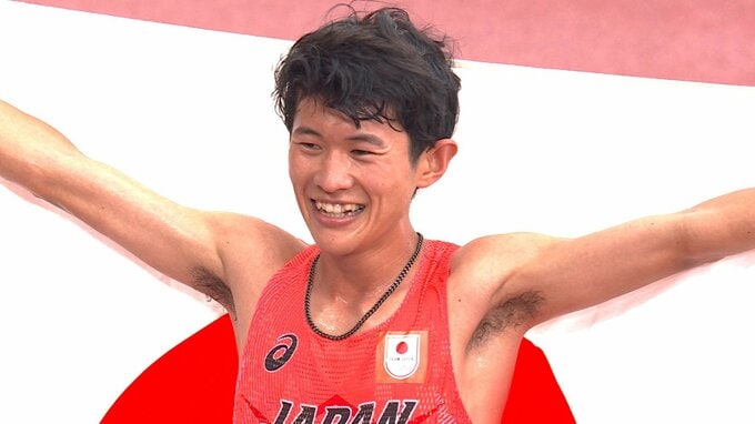 山下一貴が2時間10分49秒で金メダル！初出場で日本勢8年ぶり7度目の頂点に立つ「日本の声援が多くてとても力になりました」【アジア大会・男子マラソン】|TBS NEWS DIG