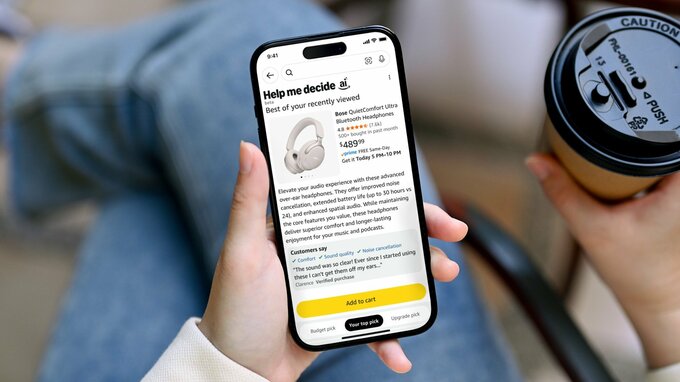 優柔不断な買い物客の背中をAIが後押し、アマゾンが新機能を導入