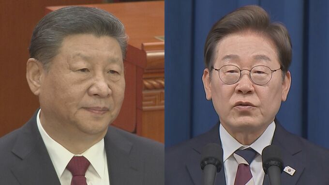 中国の習近平国家主席と韓国大統領が初の電話会談　中韓関係の改善なるか注目|TBS NEWS DIG