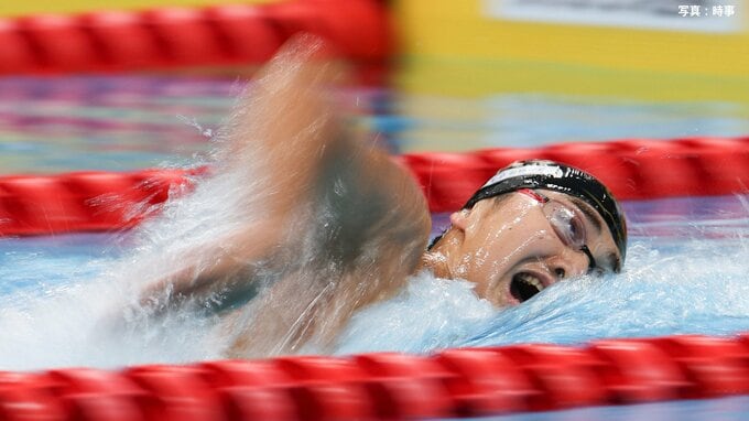 19歳・今福和志が男子1500m自由形で日本新記録14分42秒59で銀メダル【競泳・パンパシフィック選手権】|TBS NEWS DIG