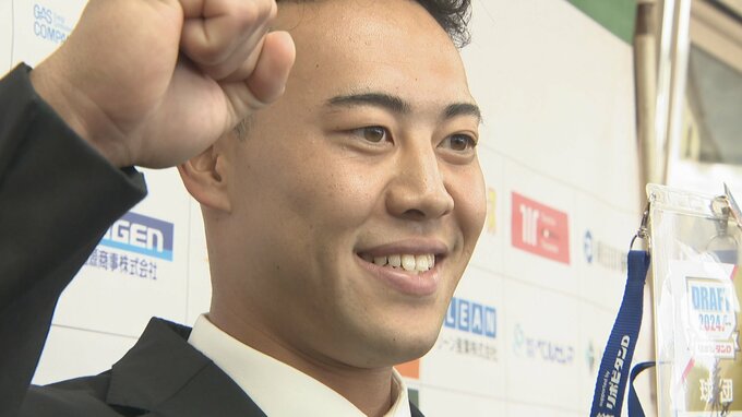 球団スカウトが「十分競争できる」 阪神からドラフト５位指名の佐野大陽選手「球界を代表するような選手に」　|　富山のニュース｜天気・防災｜チューリップテレビ