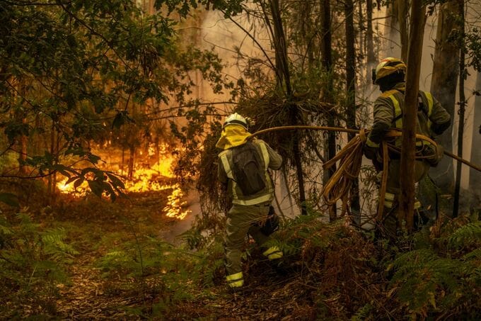 スペイン山火事で「全国的な協定」呼び掛け、党派超えて対応を－首相