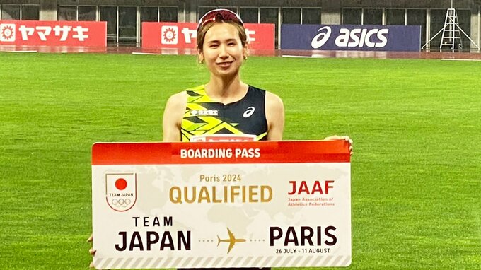 貫禄の4連覇 ！ 女子走幅跳・秦澄美鈴が6m56でパリ五輪内定【陸上・日本選手権】|TBS NEWS DIG