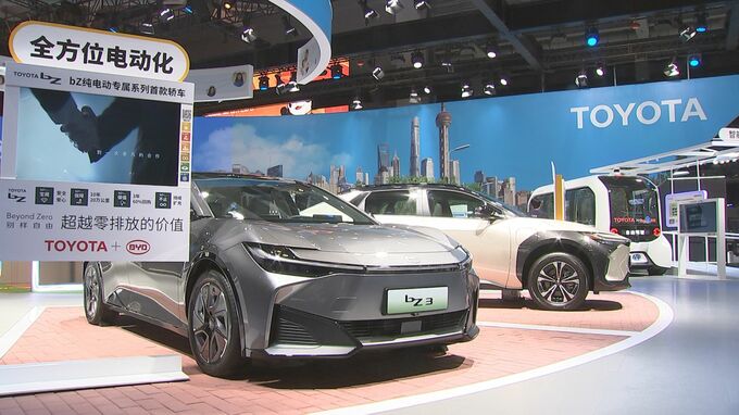 中国自動車市場1月の新車販売台数 トヨタ前年同月比23.5%減 日本メーカー苦戦|TBS NEWS DIG