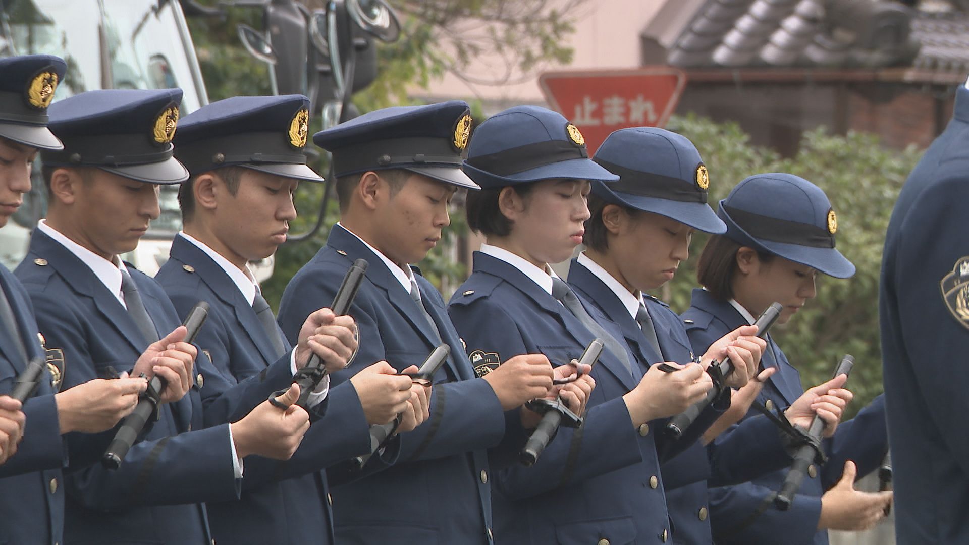 家族に訓練の成果を見てもらいたい」 平成以降初の「卒業視閲式」も 県