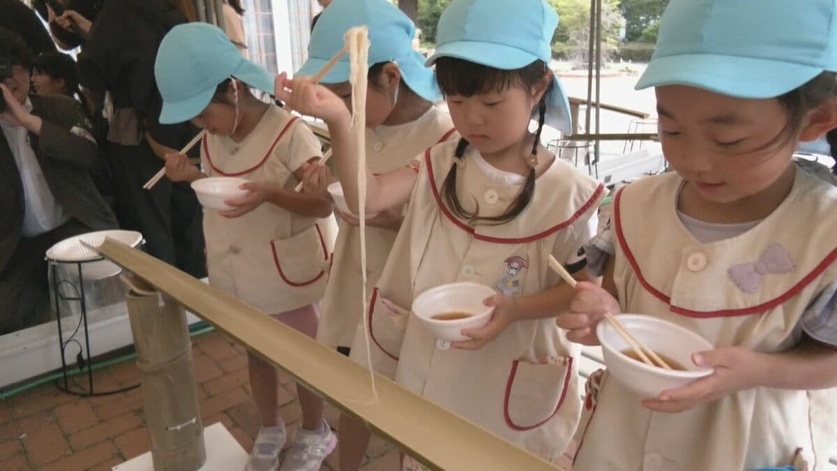 子どもと楽しめる夏限定のイベント 愛知･安城市のデンパークで7月18日から 1日100食限定の“流しそうめん”も
