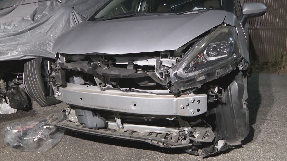 飲酒運転で事故 車を放置して逃げた会社員の男逮捕 「酒は事故をした後で気を落ち着かせるために飲んだ」と一部容疑を否認