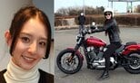 【 宮原華音 】　バイク女子　「2年ぶりにバイク乗りました」「乗るとやっぱり怖いけど楽しいなぁ」　ハーレーダビッドソンで笑顔|TBS NEWS DIG