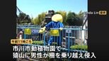 パンチくんの猿山に着ぐるみを着た男性が柵を乗り越え侵入　2人を警察に引き渡す　自称アメリカ国籍と話す　千葉・市川市|TBS NEWS DIG