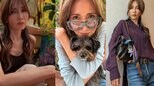 【 工藤静香 】　ルイ・ヴィトンのバッグ“私服ショット”公開　「同じバッグの写真だ！」とセルフツッコミ　愛犬や画材道具との自撮りも|TBS NEWS DIG