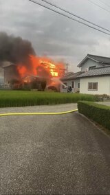 住宅火災で74歳男性と連絡取れず 近所の数軒に延焼 富山・黒部 | 富山のニュース|天気・防災|チューリップテレビ