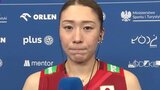 バレー女子日本代表、石川真佑「勝ちきれなかったっていうところはすごく悔しい」準決勝敗退後の選手インタビュー【ネーションズリーグ】|TBS NEWS DIG