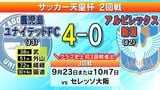 クラブ史上初3回戦進出・天皇杯サッカー　鹿児島ユナイテッド　|　鹿児島のニュース｜MBC NEWS｜南日本放送