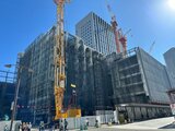 90メートルから望む玄関口　建設進む新広島駅ビルを公開　進捗は６割　2025年春開業予定　|　RCC NEWS | 広島ニュース | RCC中国放送