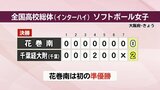 大阪インターハイの女子ソフトボール競技で花巻南高校が準優勝　岩手　|　IBC NEWS | IBC岩手放送