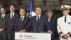 暴動続くニューカレドニア「非常事態宣言」28日終了へ　フランス大統領府発表| TBS CROSS DIG with Bloomberg