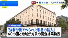 アメリカ通商代表部 強制労働を理由に日本などに12.5%の追加関税提案　トランプ政権「相互関税」の代替措置| TBS CROSS DIG with Bloomberg