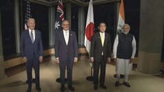 日米豪印「クアッド」首脳会合　今月21日にバイデン大統領の地元で開催　| TBS CROSS DIG with Bloomberg