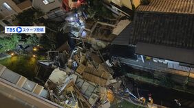 【速報】「地面がドンと、重いものが地面に…」東京・杉並区の住宅街で木造2階建て住宅1棟が倒壊 けが人や逃げ遅れはなし 警視庁|TBS NEWS DIG