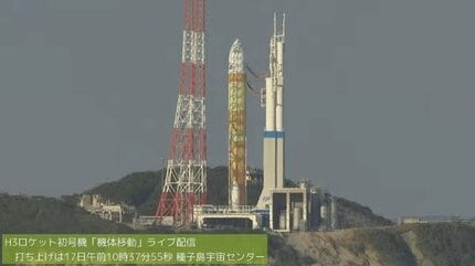 H3ロケット初号機2月17日「打ち上げ中止」ライブ映像 鹿児島県種子島
