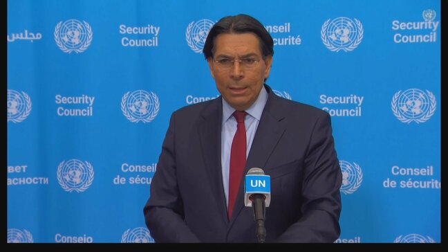 イスラエル国連大使「任務を成し遂げなければ」 停戦交渉は時期尚早との認識示す|TBS NEWS DIG